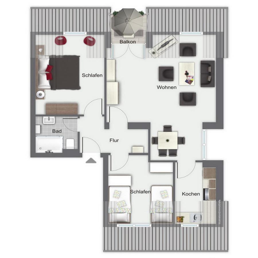 Suennslag Wohnung 068 Больтенгаген Екстер'єр фото